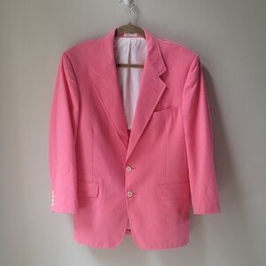 John Horan Clothier Womens Pink Tailored‎ Blazer